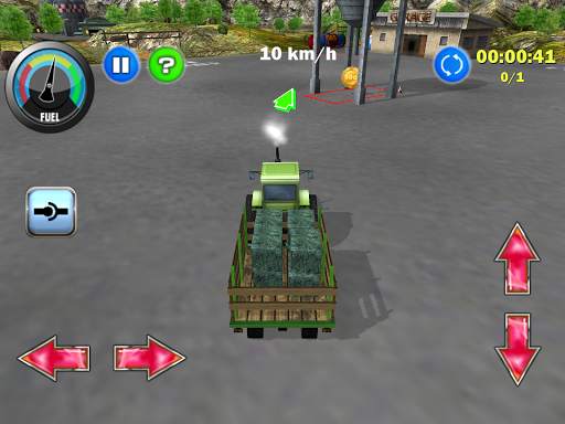 Tractor Farm Driver Free 3D Farming Simulator game screenshot 9