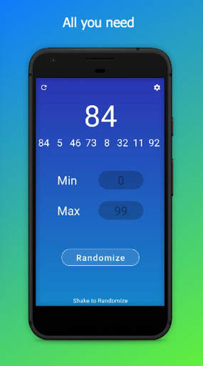 Beautiful Random Number screenshot 1