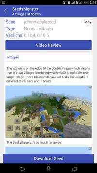 Seeds for Minecraft PE screenshot 3