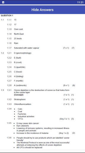 Grade 10 Geography Mobile Application screenshot 8