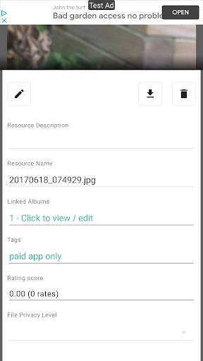 Piwigo Client - Free screenshot 5