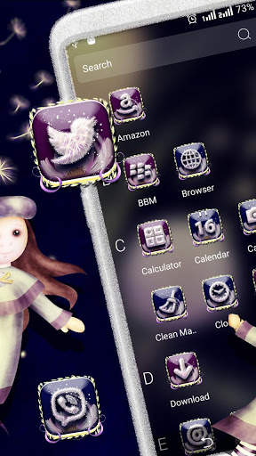 Dandelion Feather Launcher Theme screenshot 3