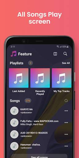 Music Player - Audio Player - MP3 Player screenshot 4