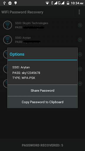 WiFi Password Recovery screenshot 4