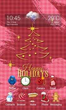 Christmas Gift Dynamic V Launcher Theme screenshot 2