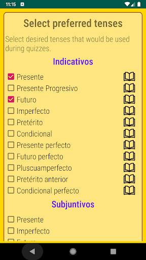 Learn Spanish grammar and verb screenshot 8