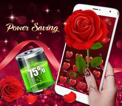 3D Red Rose Launcher screenshot 1