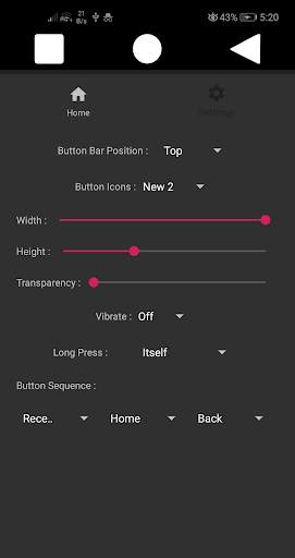 SoftKey - Home Back Button screenshot 5