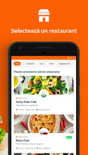 Takeaway.com - Romania screenshot 2