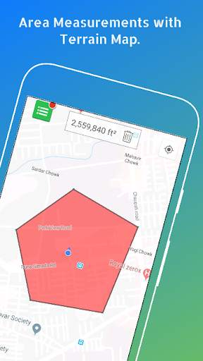 Mobile se jamin nape | Gps Area Measurement on Map screenshot 5