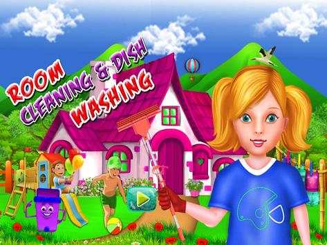 Room Cleaning Dish Washing screenshot 1