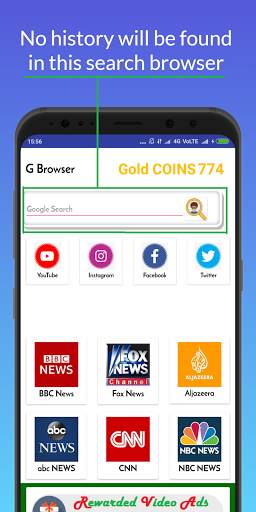 G Browser screenshot 3