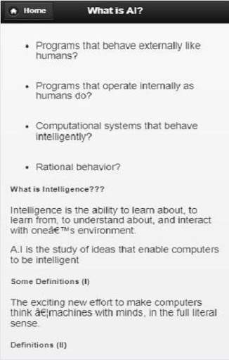 Artificial Intelligence screenshot 3