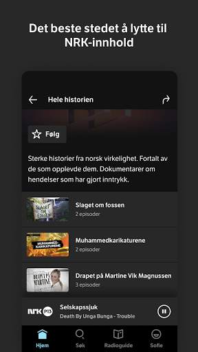 NRK Radio screenshot 4