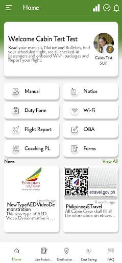 Ethiopian Crew App screenshot 1