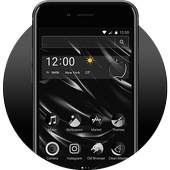 Stylish Black Phone 7 Launcher 1.1.3