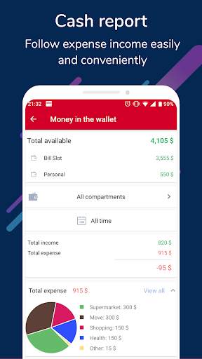 Wallet - Money keeper &  Card holder स्क्रीनशॉट 5