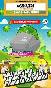 Gem Miner 2: Idle Clicker screenshot 1