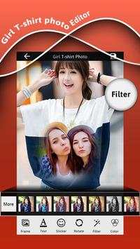 Girl T Shirt Photo Editor screenshot 2