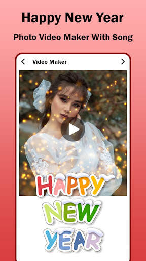 Happy New Year Photo Video Maker 2021 screenshot 1