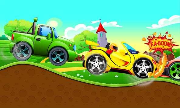 Uphill Climbing Car Racing Games: Baby Fun Ride screenshot 8