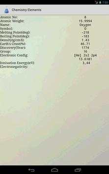 Chemistry Elements screenshot 2