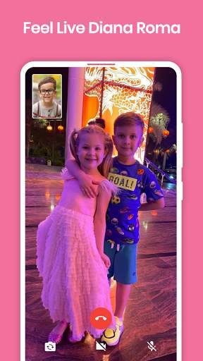 Diana Video Call : Fake Video Call Diana screenshot 2