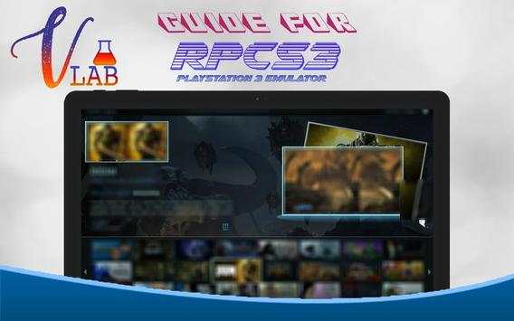 Free Guide For RPCS3 Playsation 3 Emulator screenshot 3