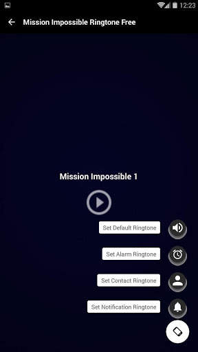 ringtone mission impossible screenshot 3