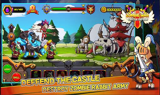 Castle Defend - Zombie Wars screenshot 4