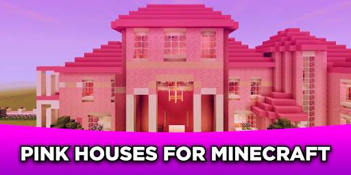 Pink Princess House for Minecraft screenshot 1