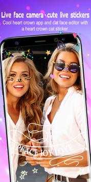 Live Face Camera – Sweet Snap screenshot 2