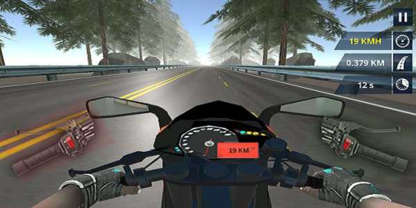 Highway Motorcycle  Rider screenshot 1