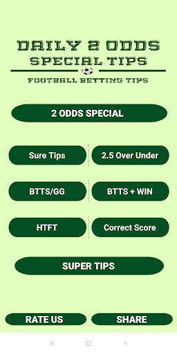 Daily 2 ODDS Special Tips screenshot 2