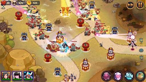 Realm Defense: Hero Legends TD स्क्रीनशॉट 16