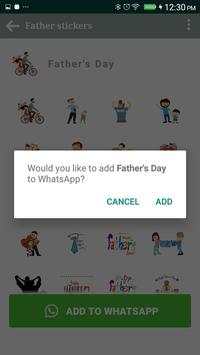 Happy Father's Day Stickers  For Whatsapp  2019 screenshot 4
