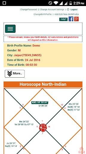 Free Astrology & Horoscope Predictions : Falit screenshot 5