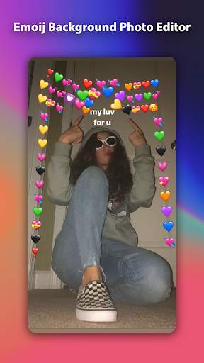 Emoji Background Photo Editor screenshot 2