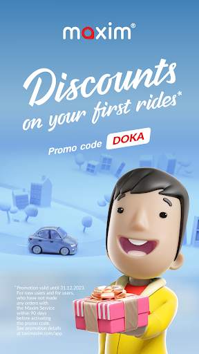 maxim - rides&food delivery screenshot 1
