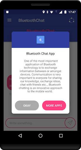 Bluetooth Chat (Messenger) screenshot 7
