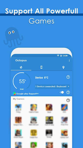 Octoplugin - Octopus Gamepad,  screenshot 1