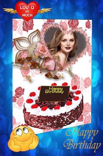Happy Birthday Photo Frames 2021 And Stickers screenshot 1