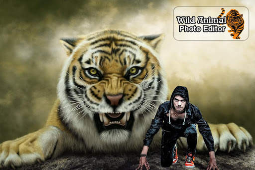 Wild Animal Photo Editor - Cut Paste Photo 2 تصوير الشاشة