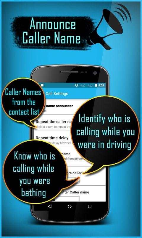 Caller Name Announcer - Speaker - Ringtone maker screenshot 4