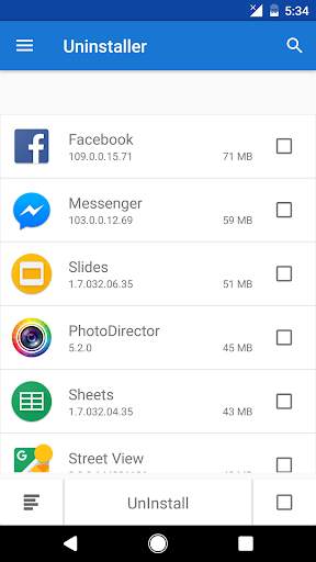 Uninstaller 2 تصوير الشاشة