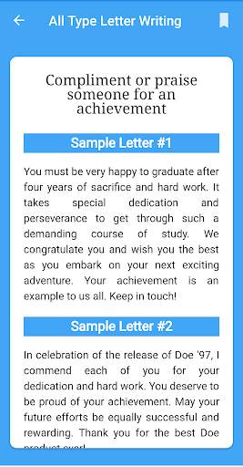 All Type Letter Writing 2 تصوير الشاشة