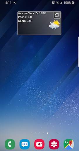 Weather Check App Widget screenshot 2