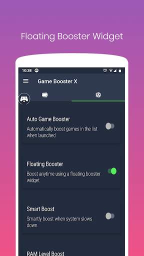 Game Booster X: Game Play Optimizer screenshot 2
