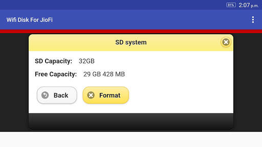 JioFi Admin & WiFi Disk (Unofficial App) screenshot 8