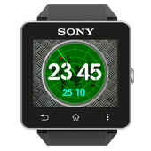 Radar clock icon